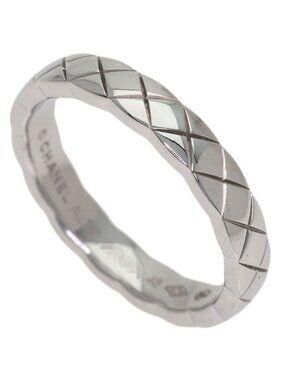 Chanel Coco Crush Small 48 Ring 18K White Gold